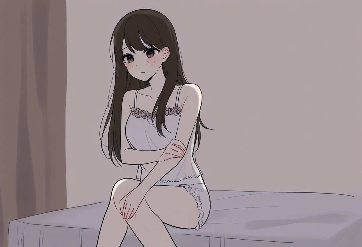はじめてで少し緊張した女性。指でも痛い原因