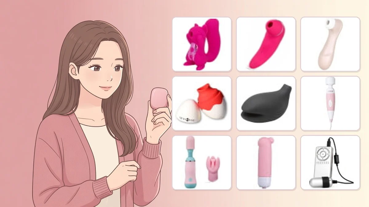 クリトリス用のおもちゃ15選